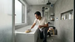 こすらないほうがキレイが続く？浴槽を長持ちさせる“やさしい”毎日掃除