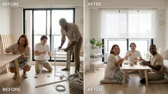 100均ワイヤーネット×結束バンドで“動かせるハンガーラック”をDIY｜洗濯動線が変わる、サイズ選びと補強のコツ